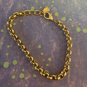 BN Southhill Designs Gold Tone Rolo Bracelet